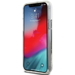 DKNY Liquid Glitter Big Logo dėklas, skirtas iPhone 12 Pro/ 12 - juodas