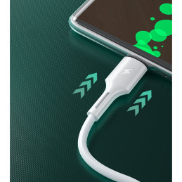 „WK Design YouPin“ kabelis USB – „Lightning 3A Power Delivery“ 1 m juodas (WDC-136i)