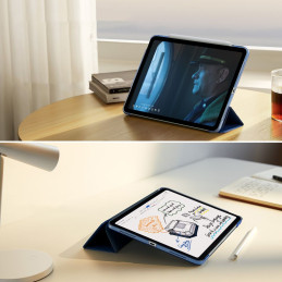 ESR Ascend Trifold dėklas, skirtas iPad Air 10.9& 39 & 39 4/ 5 2020-2022 / 11.6& 39 & 39 2024 – tamsiai mėlynas