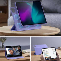 ESR Rebound Hybrid dėklas, skirtas iPad Pro 13& 39 & 39 2024 – violetinė