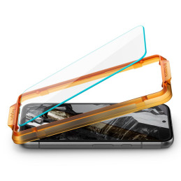 Spigen ALM Glas.tR grūdintas stiklas, skirtas Google Pixel 8A - 2 vnt.
