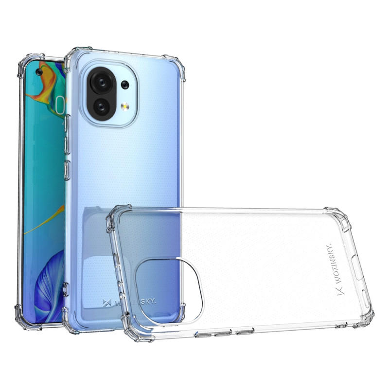 Wozinsky Anti Shock šarvuotas dėklas Xiaomi Mi 11 skaidrus