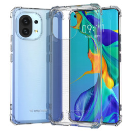 Wozinsky Anti Shock šarvuotas dėklas Xiaomi Mi 11 skaidrus
