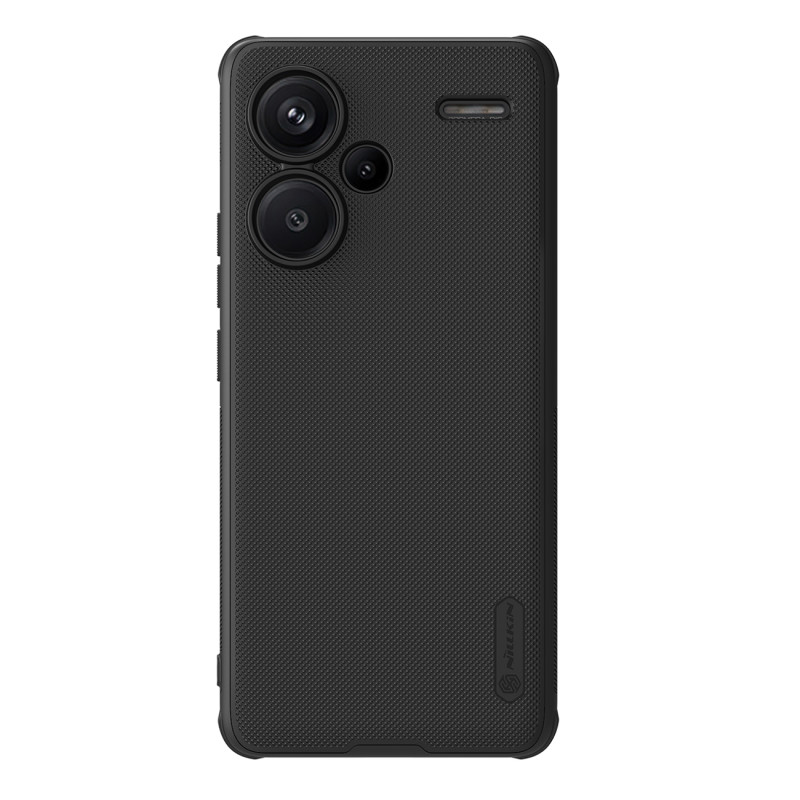 Nillkin Super Frosted Shield Pro magnetinis dėklas, skirtas Xiaomi Redmi Note 13 Pro+ 5G su MagSafe - juodas