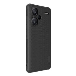 Nillkin Super Frosted Shield Pro magnetinis dėklas, skirtas Xiaomi Redmi Note 13 Pro+ 5G su MagSafe - juodas