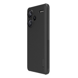 Nillkin Super Frosted Shield Pro magnetinis dėklas, skirtas Xiaomi Redmi Note 13 Pro+ 5G su MagSafe - juodas
