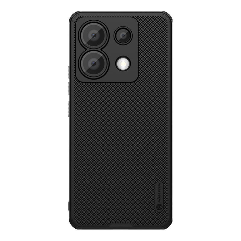 Nillkin Super Frosted Shield Pro dėklas, skirtas Xiaomi Redmi Note 13 Pro 5G / Poco X6 5G – juodas
