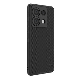 Nillkin Super Frosted Shield Pro dėklas, skirtas Xiaomi Redmi Note 13 Pro 5G / Poco X6 5G – juodas