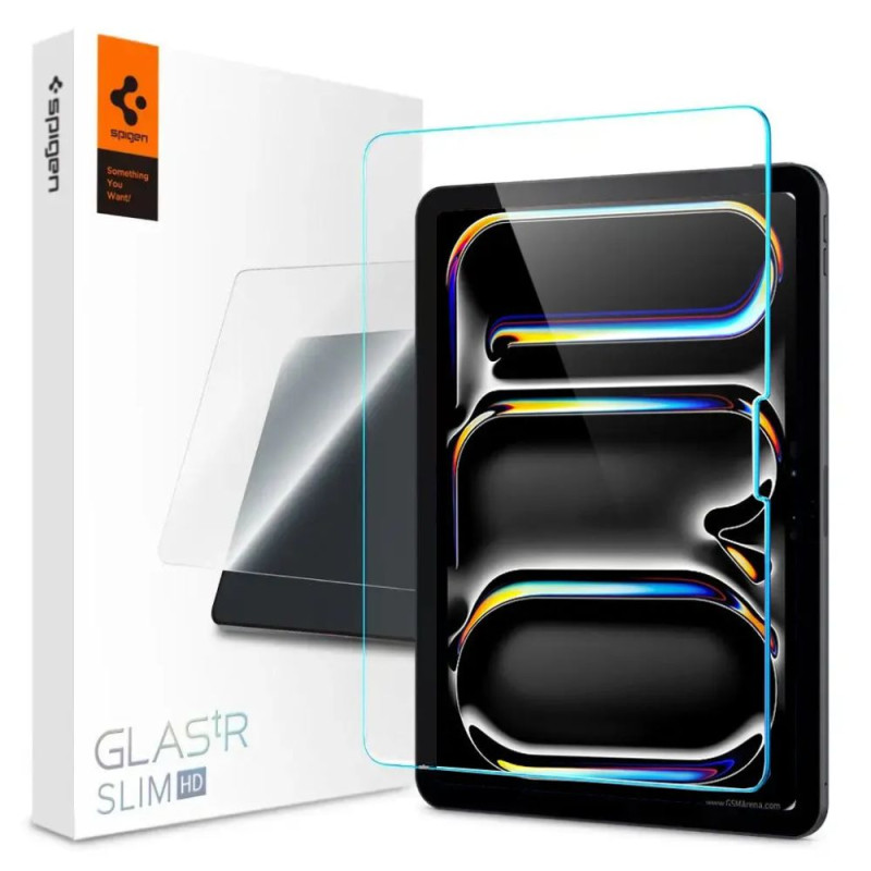 Spigen Glas.tR Plonas grūdintas stiklas, skirtas iPad Pro 11& 39 & 39 2024 m