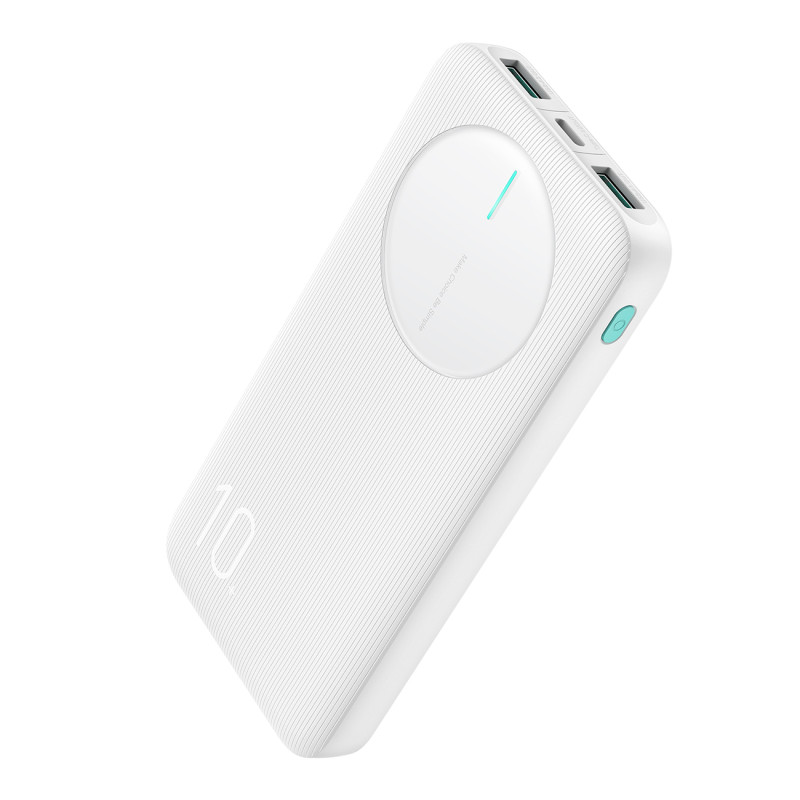 Powerbank Joyroom JR-PBF12 10000mAh 2.4A 2x USB-A 1x USB-C – balta