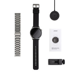 Joyroom Venture Series JR-FV1 išmanusis laikrodis su atsiliepimo į skambučius galimybe – pilka