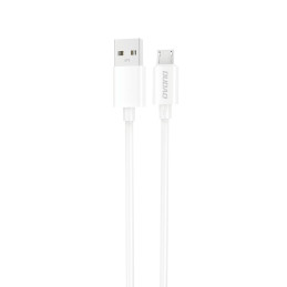 Dudao L4SM USB-A / micro USB 2A laidas 1m - baltas