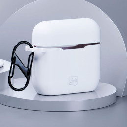 3mk Silicon AirPods dėklas, skirtas AirPods 3 – baltas