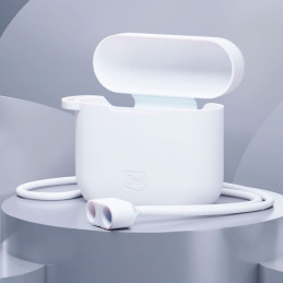 3mk Silicon AirPods dėklas, skirtas AirPods 3 – baltas