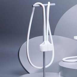 3mk Silicon AirPods dėklas, skirtas AirPods 3 – baltas