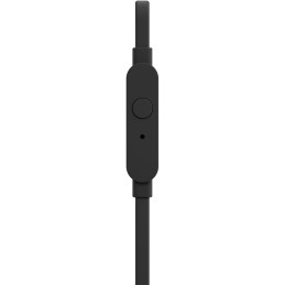 JBL Tune 110 į ausis įdedamos ausinės su 3,5 mm mini lizdu ir nuotolinio valdymo pulteliu – juodos spalvos