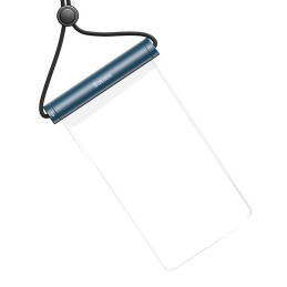 Baseus AquaGlide BS-PC030 dėklas, atsparus vandeniui IPX8, su cilindriniu užsegimu - mėlynas