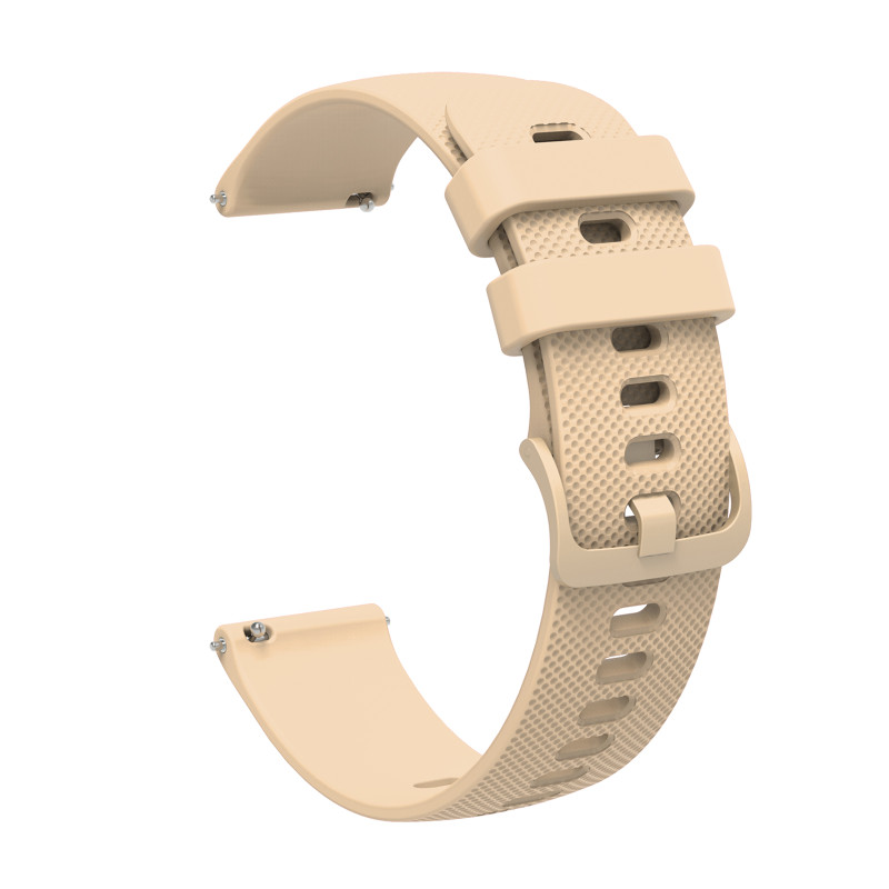 Silikoninis dirželis Huawei Watch GT2 / GT3 42mm - smėlio spalvos
