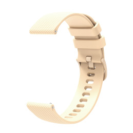 Silikoninis dirželis Huawei Watch GT2 / GT3 42mm - smėlio spalvos