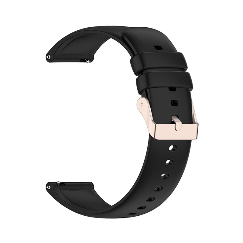 Silikoninis dirželis Xiaomi Mi Watch / Amazfit GTR 47mm - juodas