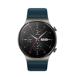 Silikoninis dirželis skirtas Huawei Watch GT 2/ 3/ 4/ 2 Pro/ 3 Pro/ 4 Pro/ GT 2e 46mm – tamsiai žalias