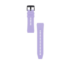 Silikoninis dirželis skirtas Huawei Watch GT 2/ 3/ 4/ 2 Pro/ 3 Pro/ 4 Pro/ GT 2e 46mm – violetinė