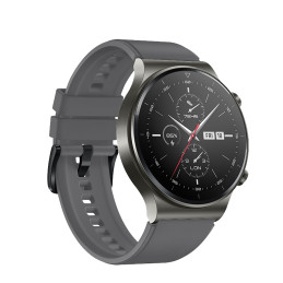 Silikoninis dirželis skirtas Huawei Watch GT 2/ 3/ 4/ 2 Pro/ 3 Pro/ 4 Pro/ GT 2e 46mm – pilkas