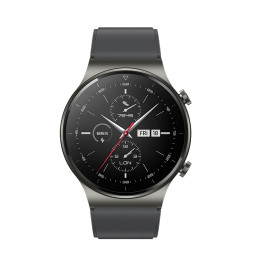 Silikoninis dirželis skirtas Huawei Watch GT 2/ 3/ 4/ 2 Pro/ 3 Pro/ 4 Pro/ GT 2e 46mm – pilkas