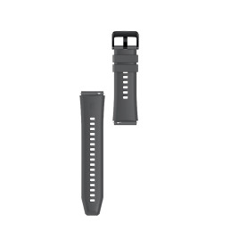 Silikoninis dirželis skirtas Huawei Watch GT 2/ 3/ 4/ 2 Pro/ 3 Pro/ 4 Pro/ GT 2e 46mm – pilkas