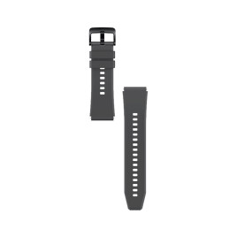 Silikoninis dirželis skirtas Huawei Watch GT 2/ 3/ 4/ 2 Pro/ 3 Pro/ 4 Pro/ GT 2e 46mm – pilkas
