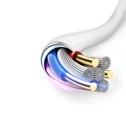 Dudao A20EU USB-A 18W tinklo įkroviklis - baltas