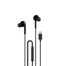 Dudao X3C+ laidinės USB-C ausinės 1,2m – juodos
