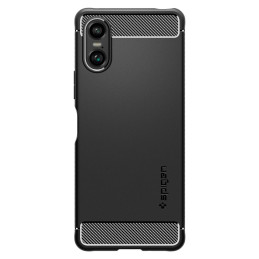 Spigen Rugged Armor dėklas, skirtas Sony Xperia 10 VI - matinė juoda