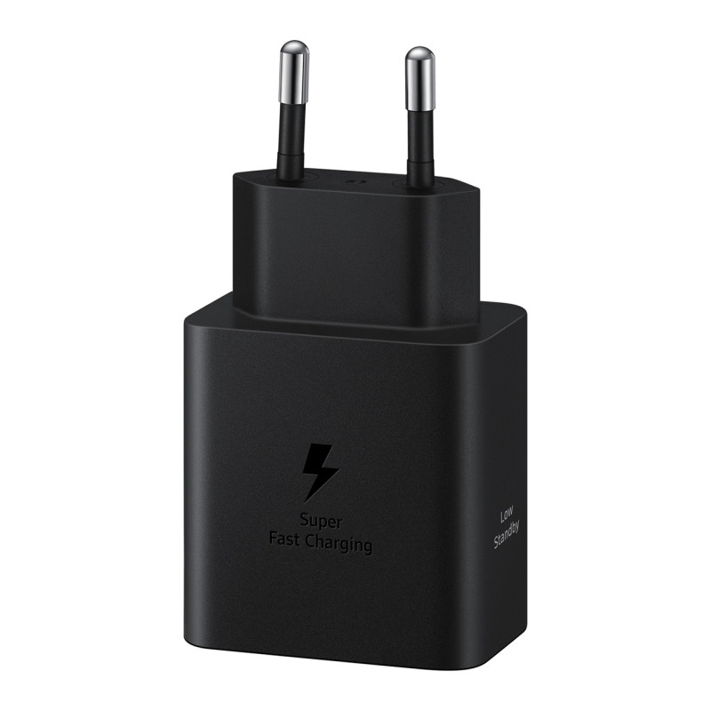Samsung EP-T4511XBEGEU 45W 4.05A 1x USB-C sieninis įkroviklis – juodas + USB-C laidas