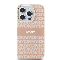 DKNY IML Mono & Stripe MagSafe dėklas iPhone 13 Pro Max - rožinis