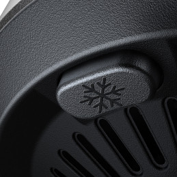 Joyroom automobilinis telefono laikiklis su indukciniu įkrovikliu (suderinamas su MagSafe) su ventiliatoriumi - juodas (...
