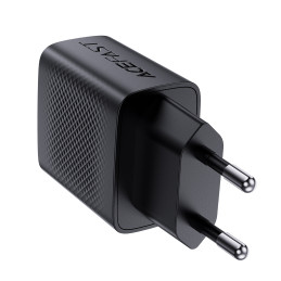 Acefast A78 GaN USB-A / USB-C PD 20W tinklo įkroviklis - juodas