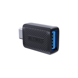 Acefast J1 USB-A 3.0 (moteris) į USB-C 3.0 (vyriškas) 5Gb/ s adapteris – juodas