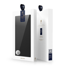 Dux Ducis Skin Pro dėklo dėklo dangtelis su atvartu Vivo X60 juodas