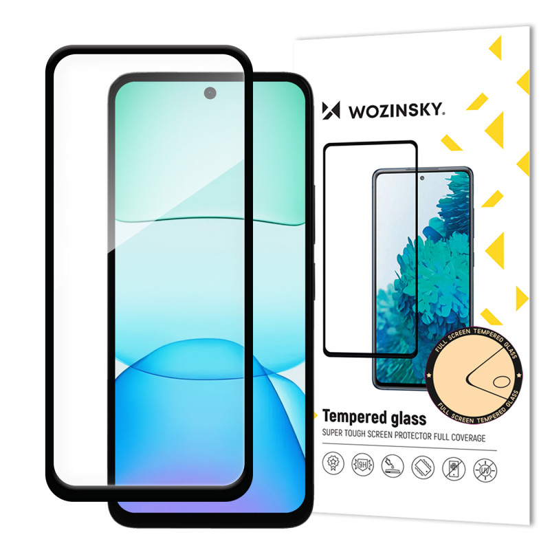 Wozinsky Full Glue grūdintas stiklas, skirtas Xiaomi Redmi 13