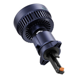 Baseus MagPro BS-CW04 automobilinis laikiklis su Qi2.0 15W indukciniu įkrovikliu orlaidei - juodas
