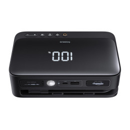 Starteris Baseus Super Energy BS-CH013 4in1 600A su žibintuvėliu / 6000mAh maitinimo blokas / kompresorius - juodas