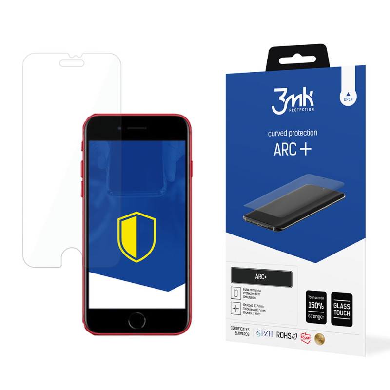 3mk ARC+ folija, skirta iPhone 7 / 8 / SE 2020 / SE 2022