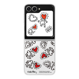 Samsung Flipsuit dėklas EF-ZF741CTEGWW, skirtas Samsung Galaxy Z Flip 6 - skaidrus