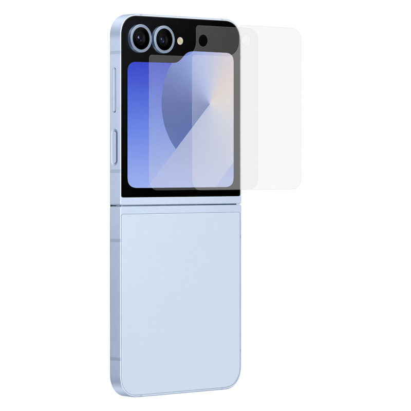 Samsung Neatspindinti plėvelė apsauginė plėvelė EF-UF741CTEGWW, skirta Samsung Galaxy Z Flip 6 - 2 vnt.