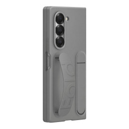 Samsung silikoninis dėklas EF-MF956TJEGWW, skirtas Samsung Galaxy Z Fold 6 – pilkas