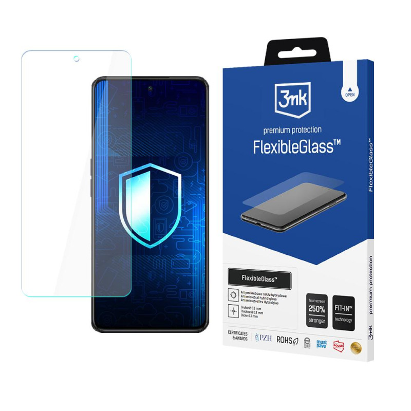 3mk FlexibleGlass™ hibridinis stiklas ant Oppo A98 5G
