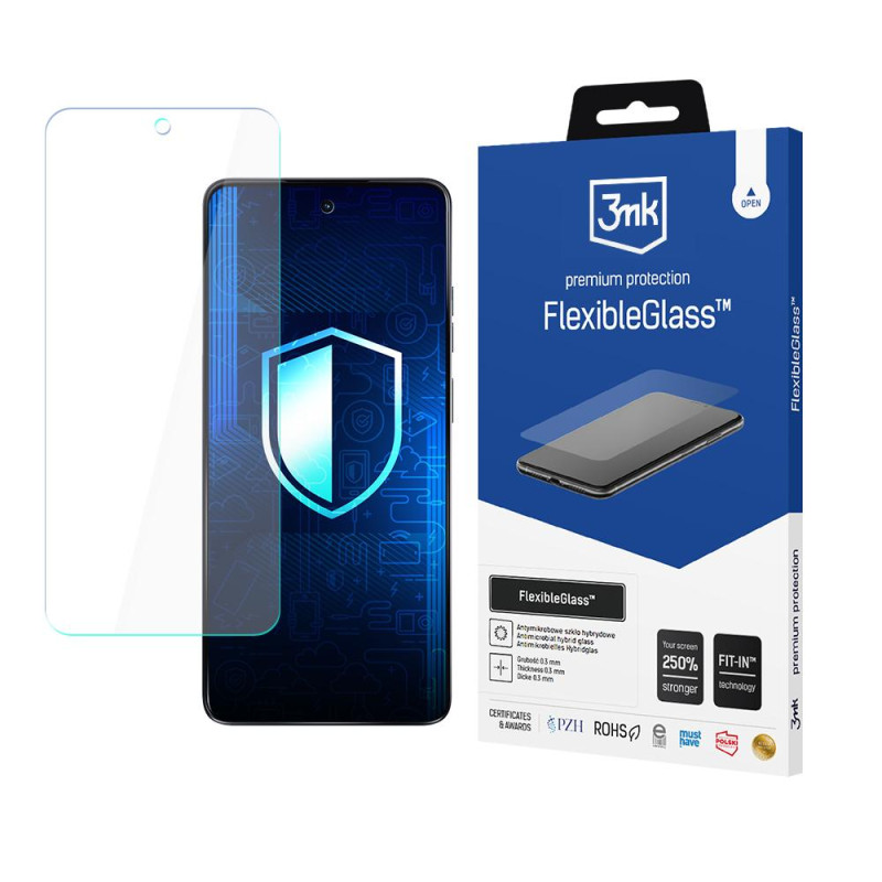 3mk FlexibleGlass grūdintas stiklas, skirtas Motorola Moto G24 Power