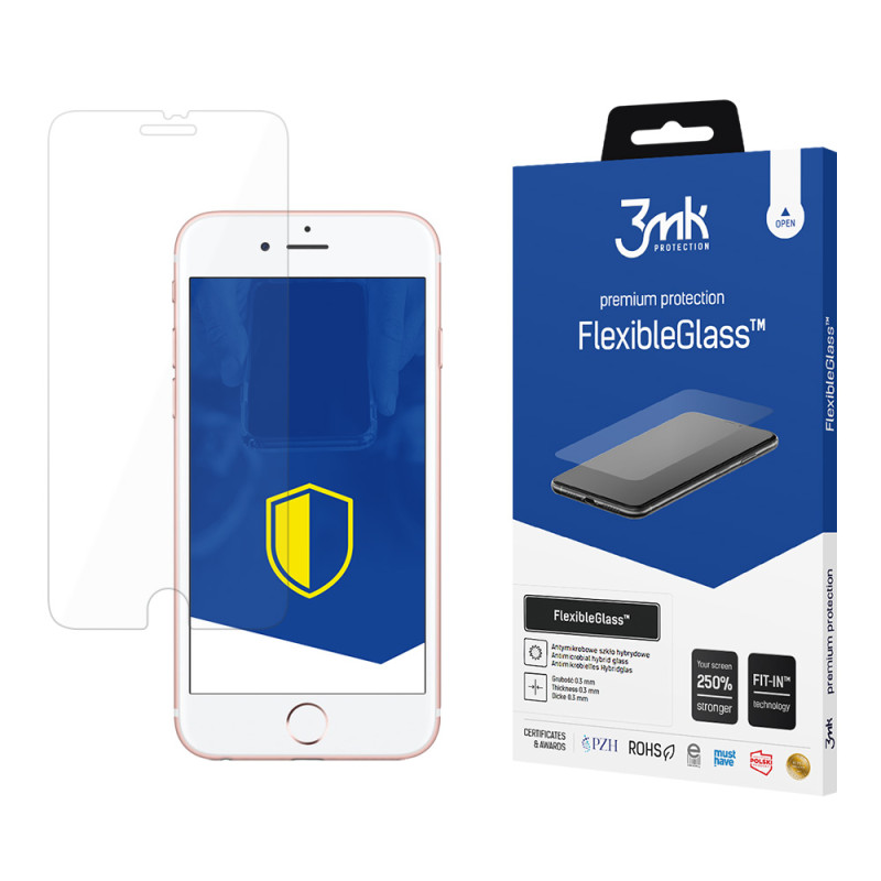 3mk FlexibleGlass™ hibridinis stiklas, skirtas iPhone 7 Plus