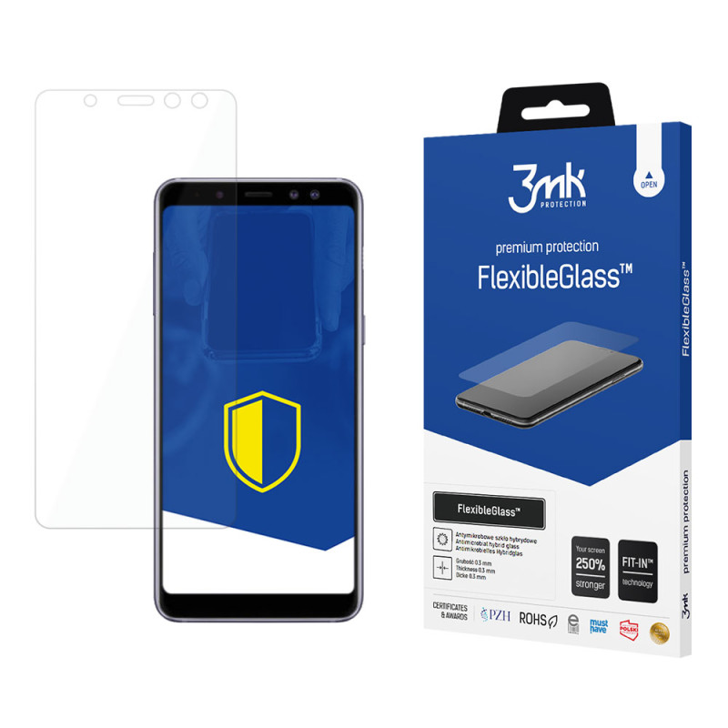 3mk FlexibleGlass™ hibridinis stiklas, skirtas Samsung Galaxy A8 2018